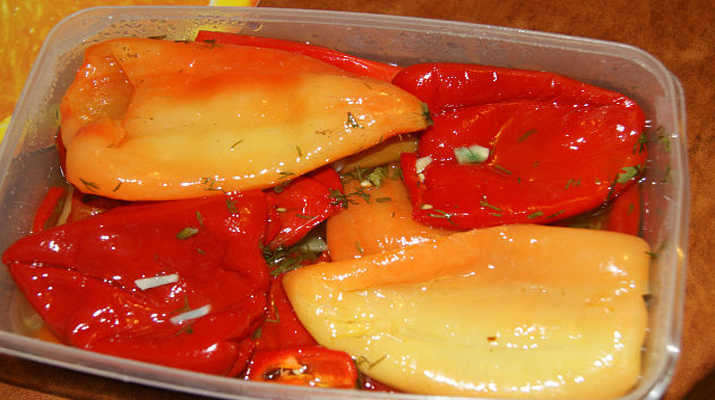 Перец маринованный быстрого приготовления